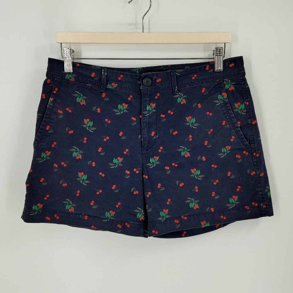 Banana Republic Cherry Print Shorts